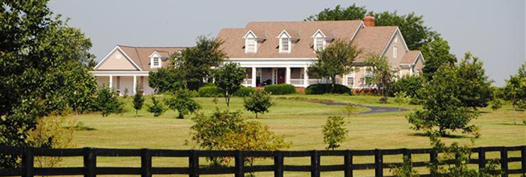 Kentucky residence on a hill
